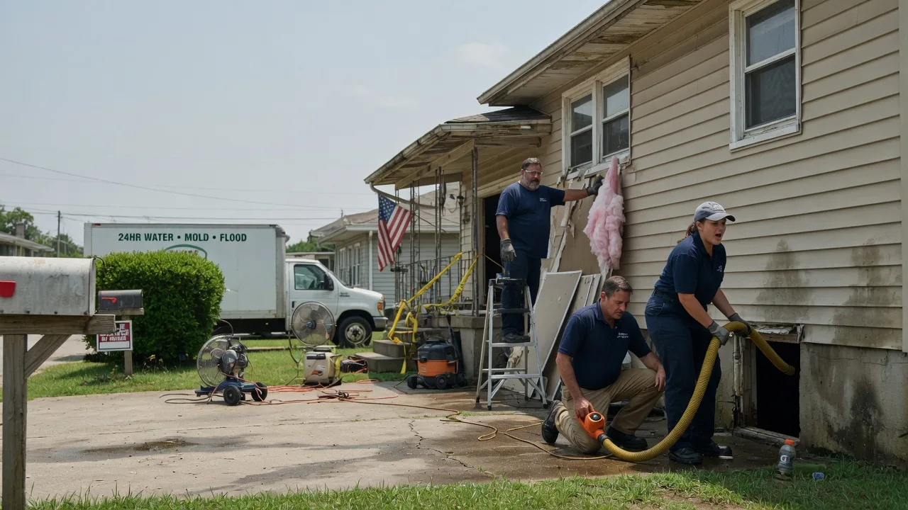 Water Damage Repair in Kinmundy, IL near me